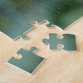 Mooi Roos Jigzaag Puzzle Legpuzzel (Zijkant)