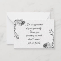 Mooi Roos Lijst na begrafenis Dank u kaarten