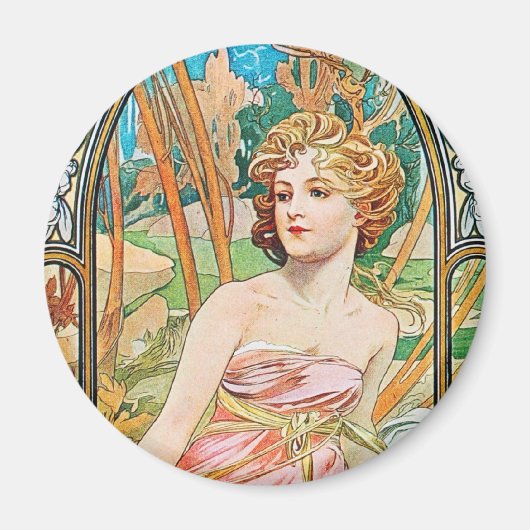 Mooi Roos Magneet (Voorkant)