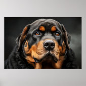 Mooi Rottweiler Dog poster (Voorkant)