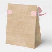 Mooi Roze Baby Carriage Baby shower Bedankdoosjes (Achterkant)