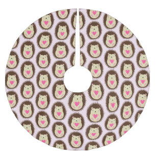 Mooi Roze Baby Meisje Egel Patroon Kerstboom Rok