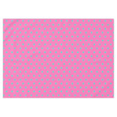 Mooi Roze Blauwe Stippen Tafelkleed (Voorkant (Horizontaal))