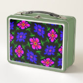 Mooi roze bloemen patroon (Voorkant)