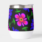 Mooi roze bloemen patroon (Links)