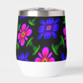 Mooi roze bloemen patroon (Voorkant)