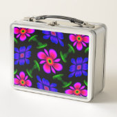 Mooi roze bloemen patroon (Voorkant)