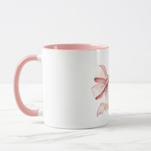 Mooi Roze Boog Mok (Links)