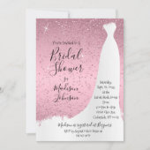 Mooi roze bruidsfeest - kaart (Voorkant)