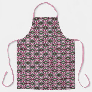 Mooi Roze En Groen Uitgerekte Kleurblok Schort