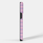 MOOI ROZE EN PAARSE RUIT iPhone HOESJE (Rechterkant)
