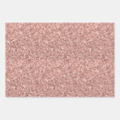 Mooi Roze Glitter Inpakpapier Vel (Voorkant)