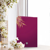 Mooi Roze Goud Palmen Aangepaste Moederdag  Kaart