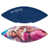 Mooi Roze Kerstmis Meisje 01 American Football (Panelen)