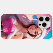 Mooi Roze Kerstmis Meisje 01 Case-Mate iPhone Case (Achterkant (horizontaal))
