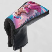 Mooi Roze Kerstmis Meisje 01 Golfheadcover (3/4 voorkant)