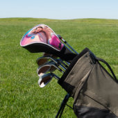 Mooi Roze Kerstmis Meisje 01 Golfheadcover (Insitu)