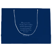 Mooi Roze Kerstmis Meisje 01 Groot Cadeauzakje (Achterkant)