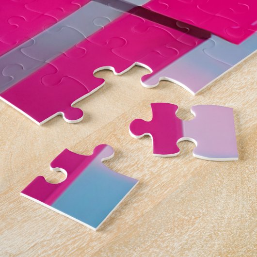 Mooi Roze Kerstmis Meisje 01 Legpuzzel (Zijkant)