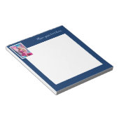 Mooi Roze Kerstmis Meisje 01 Notitieblok (Schuin)