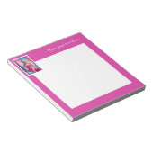 Mooi Roze Kerstmis Meisje 01 Notitieblok (Schuin)