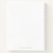 Mooi Roze Kerstmis Meisje 01 Notitieboek (Achterkant)