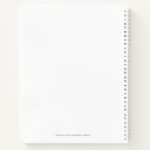 Mooi Roze Kerstmis Meisje 01 Notitieboek (Achterkant)