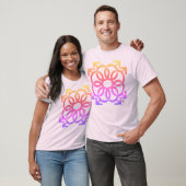 "Mooi ROZE"  VERVAAGDE T-Shirt (Unisex)
