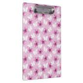 Mooi Roze Vlinder Klembord (Rechts)