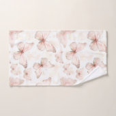 Mooi Roze Vlinders   Bad Handdoek (Handdoek)