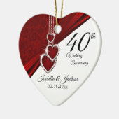 Mooi Rudy Jubileum 💕 Keepomwille Keramisch Ornament (Links)