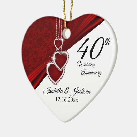 Mooi Rudy Jubileum 💕 Keepomwille Keramisch Ornament (Links)