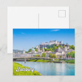 Mooi Salzburg, Oostenrijk Briefkaart (Voorkant / Achterkant)