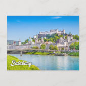 Mooi Salzburg, Oostenrijk Briefkaart (Voorkant)