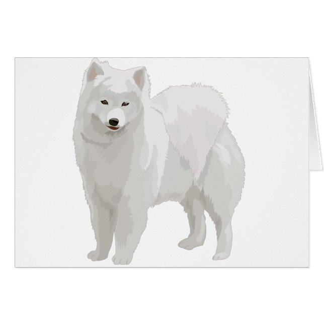 Mooi Samoyed (Voorkant Horizontaal)