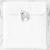 Mooi Samoyed Ronde Sticker (Tas)