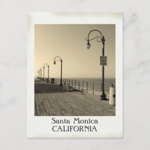 Mooi  Santa Monica Briefkaart! Briefkaart