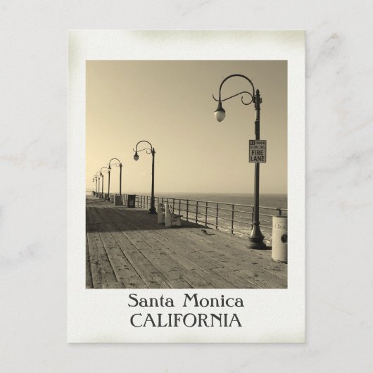 Mooi  Santa Monica Briefkaart! Briefkaart (Voorkant)