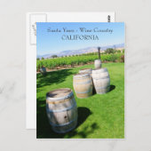 Mooi Santa Ynez-Briefkaart! Briefkaart (Voorkant / Achterkant)