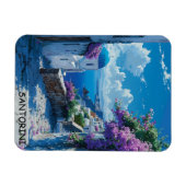Mooi Santorini Griekenland Ocean Uitzicht Magneet (Horizontaal)