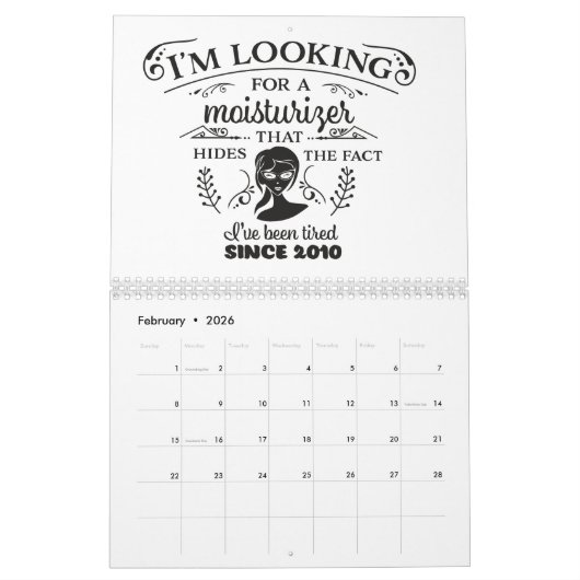 Mooi Sarcasm Kalender (Feb 2026)