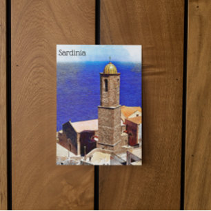 Mooi Sardinië Italiaans eiland Mediterraan Briefkaart