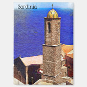 Mooi Sardinië Italiaans eiland Mediterraan Magneet (Voorkant)