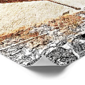 Mooi Sardinië Italiaans eiland Mediterraan Poster (Hoek)