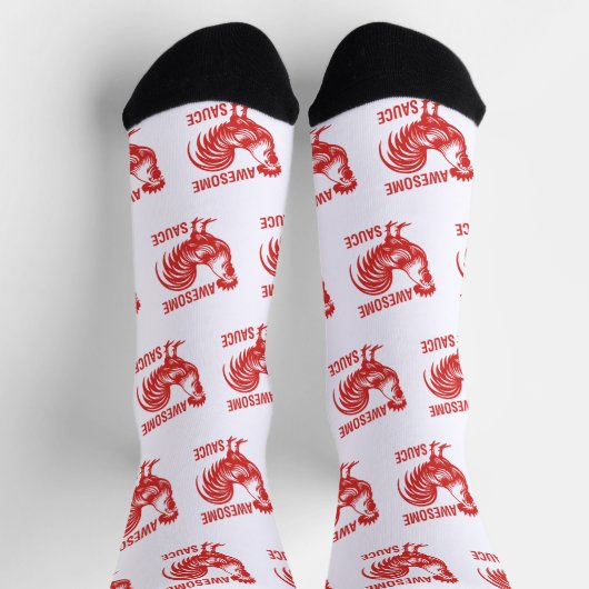 Mooi Saus Haan Grappig Sokken (Top)