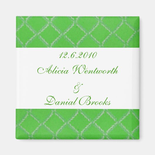 Mooi Save the Date Magnet (Voorkant)