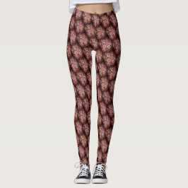 Mooi schaduwrijk ontwerp voor mooie vrouw leggings