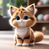 Mooi schattig kattenontwerp voor print 6500 op 650 t-shirt