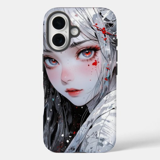Mooi Schattige Meisje Sneeuwwitje Hoesje-Mate iPho Case-Mate iPhone Case (Achterkant)