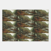 Mooi Schilderachtig Natuur fotopatroon Inpakpapier Vel (Voorkant 2)